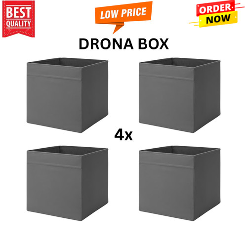 Ikea dröna storage box dark - ikea,
