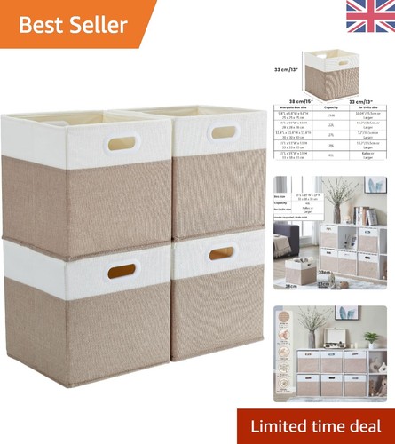 Chic linen look storage boxes - chic,