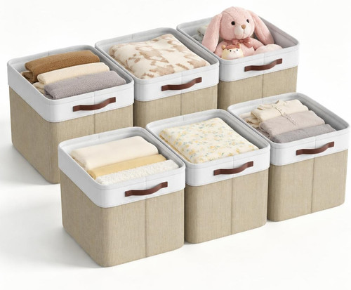 Pack cube storage boxes - 6,