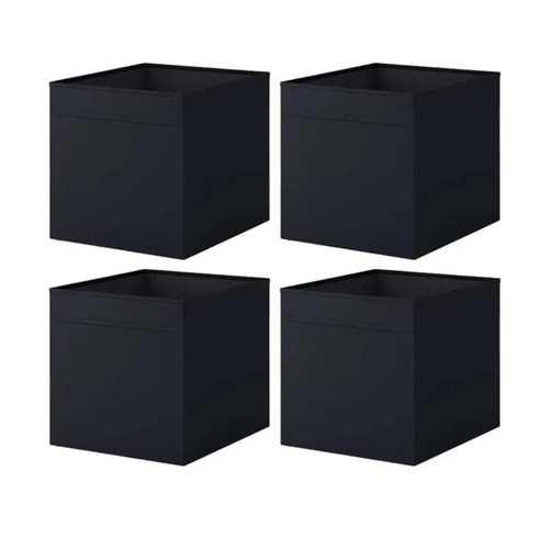 Ikea drona black storage - ikea,