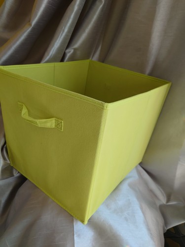 Fabric cube storage boxes - x8,