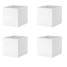 4x IKEA DRONA Storage Boxes