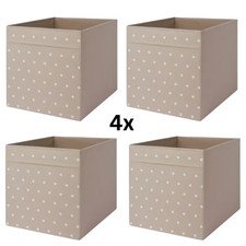 4x IKEA DRONA Storage Boxes