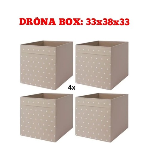 Ikea dröna foldable - 4x,