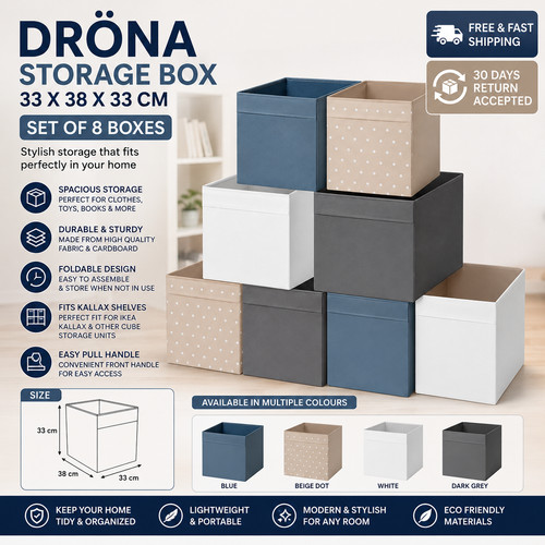Dröna storage boxes set - boxes, of
