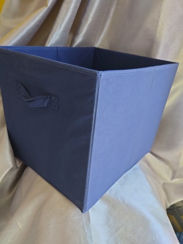 Fabric cube storage boxes - x8,