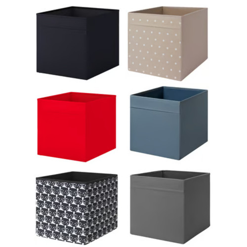 Ikea dröna storage boxes - 4x,