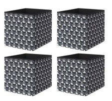 4 IKEA DRONA Fabric Storage