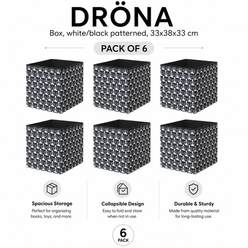 Ikea drona storage - drona, boxes