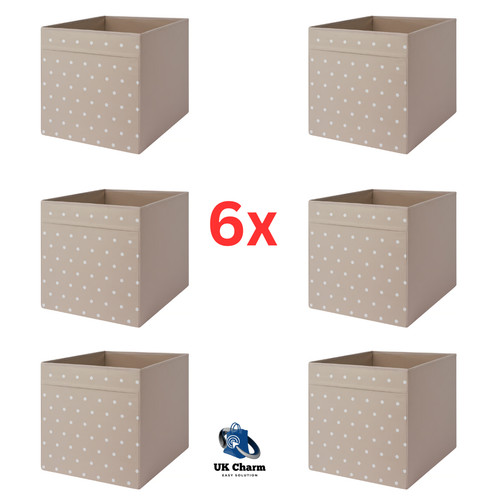 Ikea dröna storage - 6x, boxes